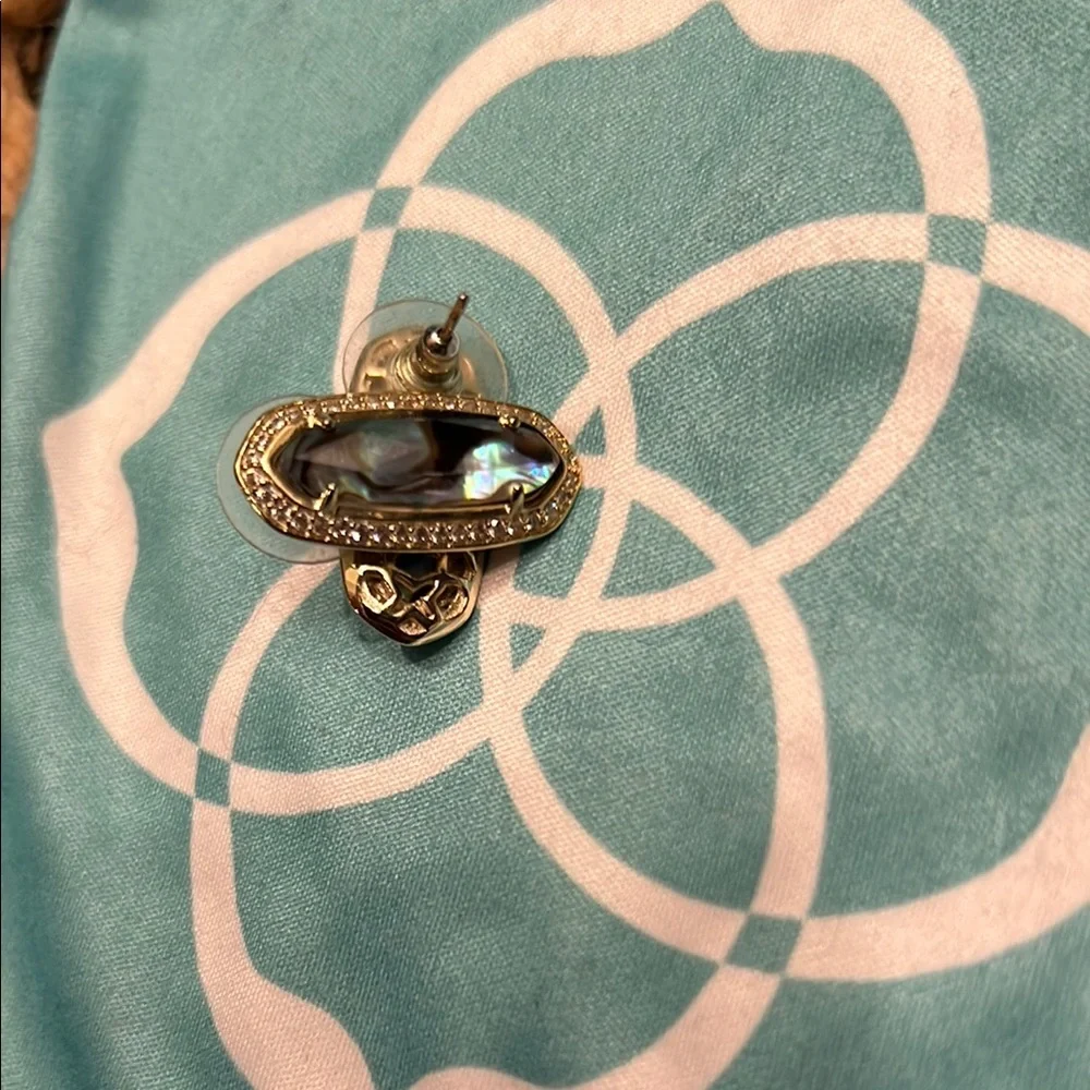 Kendra Scott Abalone Shell Earrings - Picture 6 of 6